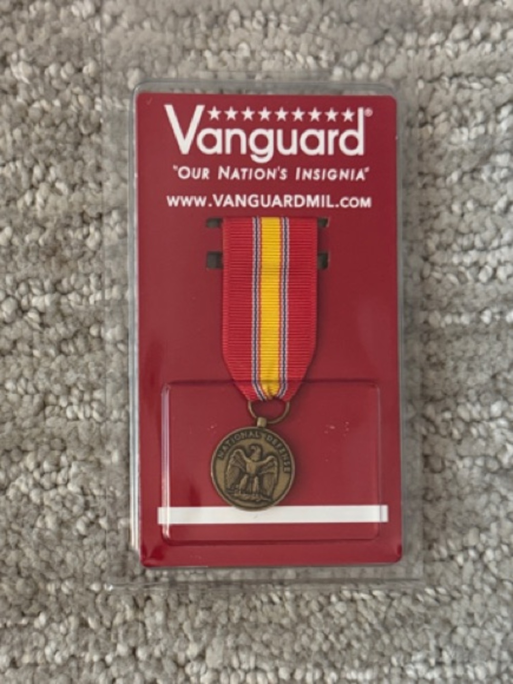 Vanguard - Mini Medal National Defense